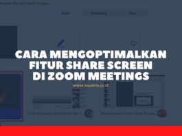 Cara Share Screen di Zoom Meetings